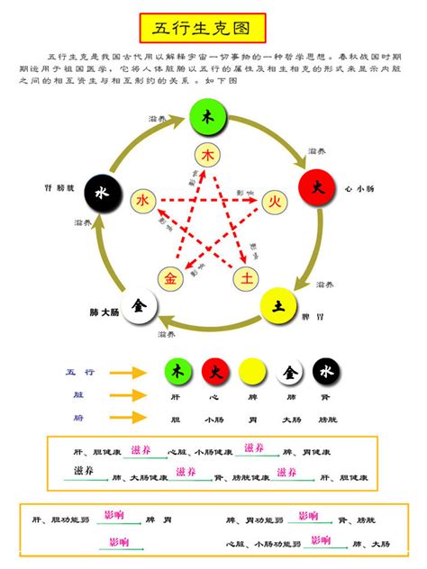 五行色代表|五行